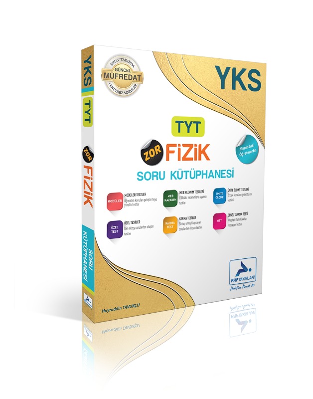 Paraf Yayınları TYT ZOR FİZİK Soru Kütüphanesi Paraf Yayınları TYT ZOR FİZİK Soru Kütüphanesi