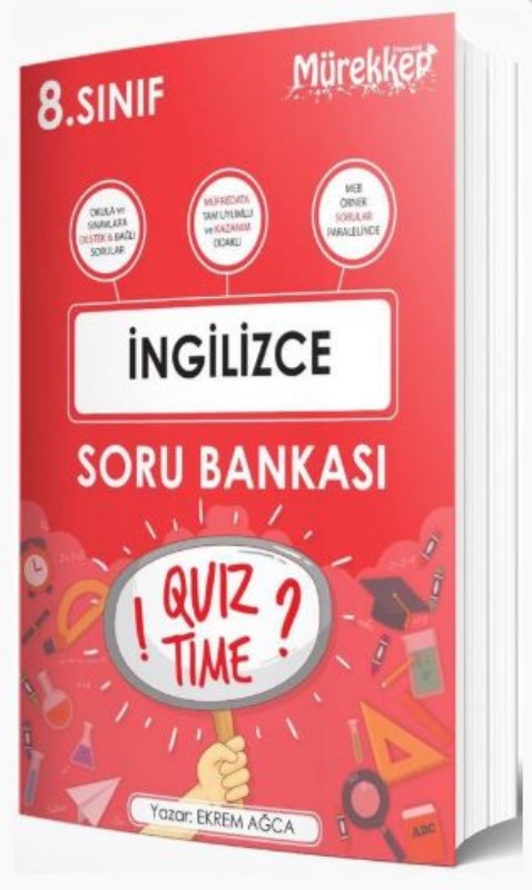Mürekkep Yayınları 8. Sınıf İngilizce Soru Bankası Mürekkep Yayınları 8. Sınıf İngilizce Soru Bankası