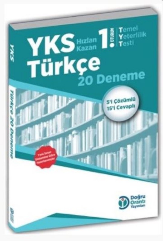 Doğru Orantı Yayınları YKS TYT Türkçe 20 Deneme Doğru Orantı Yayınları YKS TYT Türkçe 20 Deneme