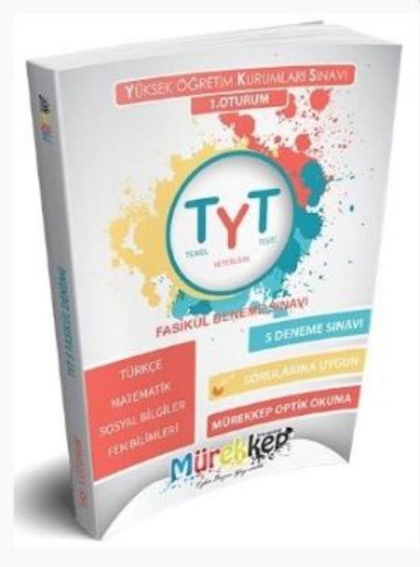 Mürekkep Yayınları TYT 5 Fasikül Deneme Mürekkep Yayınları TYT 5 Fasikül Deneme