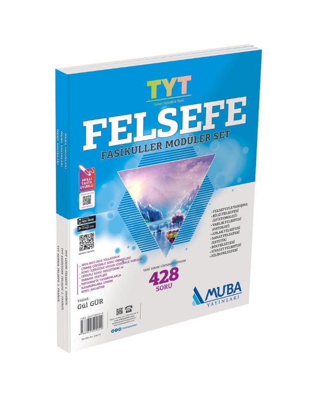 TYT Felsefe Fasiküller Modüler Set Muba Yayınları TYT Felsefe Fasiküller Modüler Set Muba Yayınları