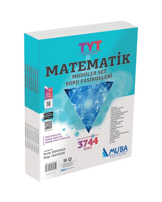 TYT Matematik Modüler Set Soru Fasikülleri Muba Yayınları TYT Matematik Modüler Set Soru Fasikülleri Muba Yayınları