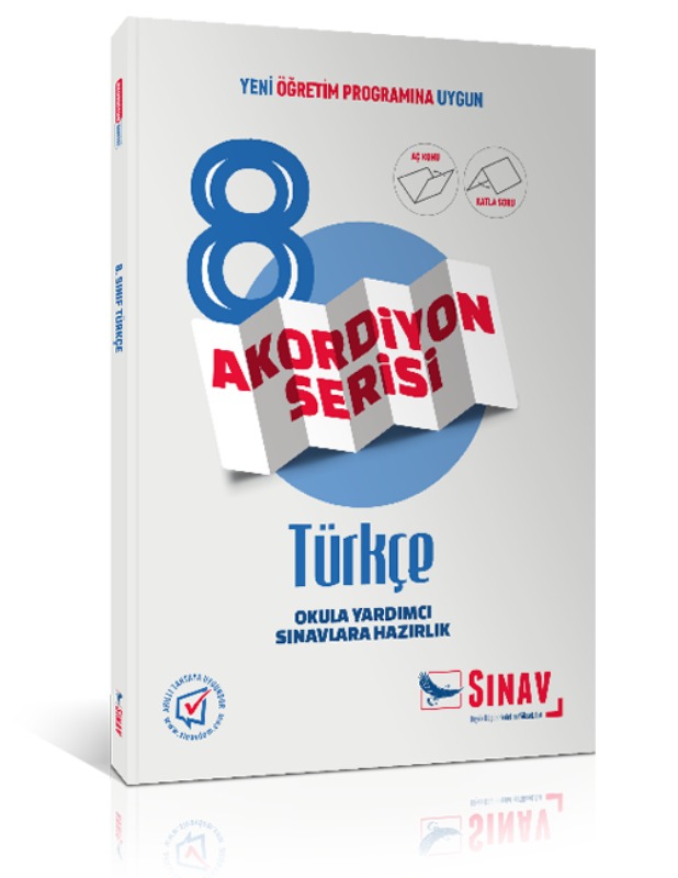Sınav Yayınları 8. Sınıf Türkçe Akordiyon Kitap Sınav Yayınları 8. Sınıf Türkçe Akordiyon Kitap