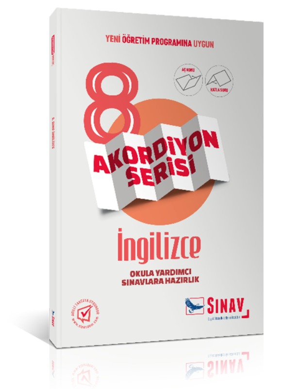 Sınav Yayınları 8. Sınıf İngilizce Akordiyon Kitap Sınav Yayınları 8. Sınıf İngilizce Akordiyon Kitap