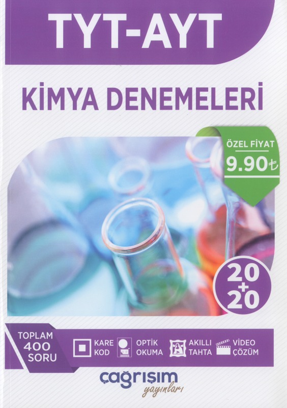 TYT AYT Kimya Denemeleri Çağrışım Yayınları TYT AYT Kimya Denemeleri Çağrışım Yayınları