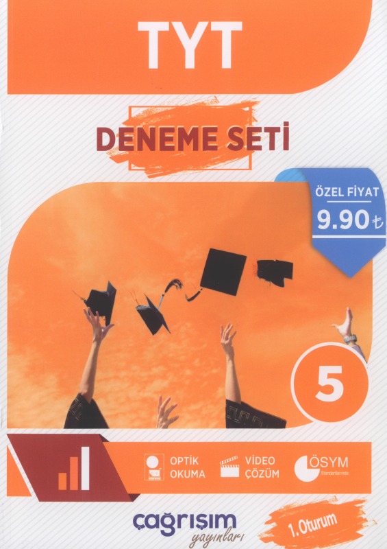 TYT 5 Deneme Sınavı Çağrışım Yayınları TYT 5 Deneme Sınavı Çağrışım Yayınları