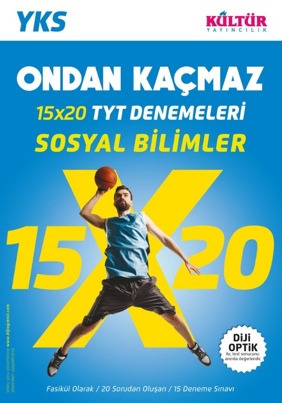 Kültür Yayıncılık TYT Ondan Kaçmaz Sosyal Bilimler 15 x 20 Denemeleri Kültür Yayıncılık TYT Ondan Kaçmaz Sosyal Bilimler 15 x 20 Denemeleri