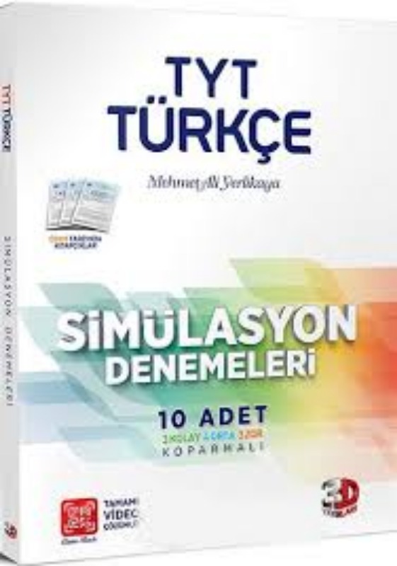 Çözüm Yayınları TYT Türkçe Simülasyon Denemeleri Çözüm Yayınları TYT Türkçe Simülasyon Denemeleri