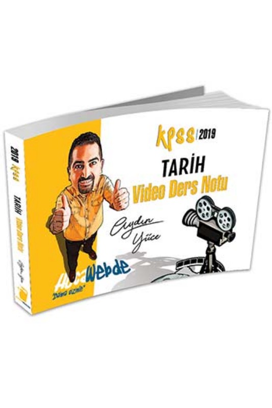 HocaWebde Yayınları 2019 KPSS Tarih Video Ders Notu HocaWebde Yayınları 2019 KPSS Tarih Video Ders Notu