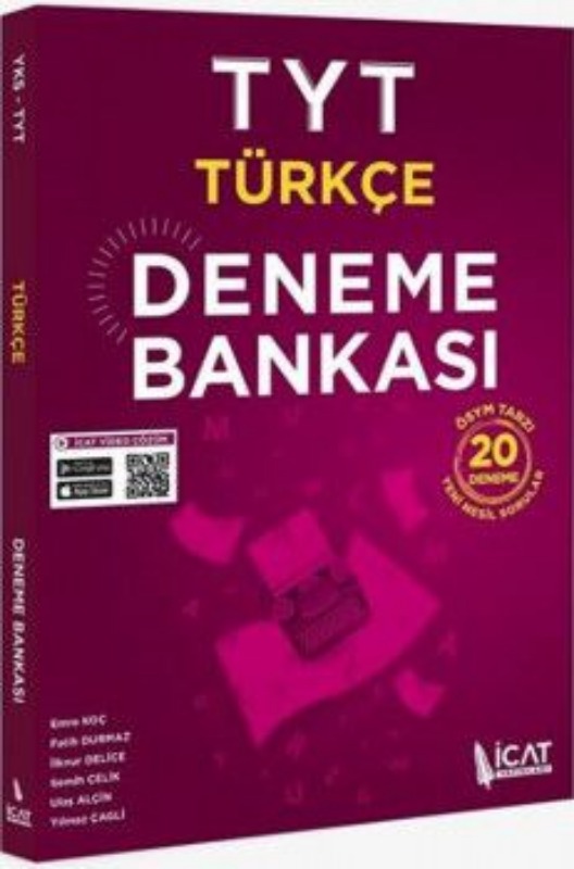 İcat Yayınları TYT Türkçe Deneme Bankası İcat Yayınları TYT Türkçe Deneme Bankası