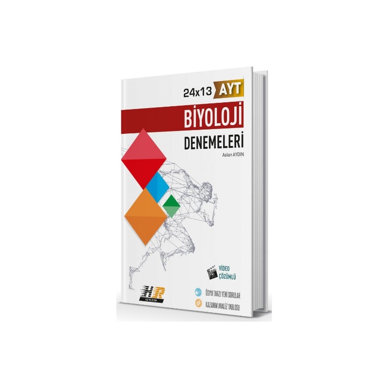 Hız ve Renk Yayınları AYT Biyoloji 24x13 Denemeleri Hız ve Renk Yayınları AYT Biyoloji 24x13 Denemeleri