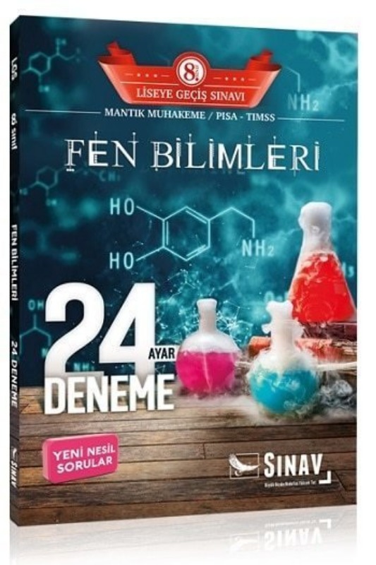 Sınav Yayınları 8. Sınıf LGS Fen Bilimleri 24 Deneme Sınav Yayınları 8. Sınıf LGS Fen Bilimleri 24 Deneme