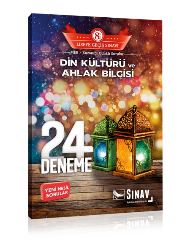 Sınav Yayınları 8. Sınıf LGS Din Kültürü ve Ahlak Bilgisi 24 Deneme Sınav Yayınları 8. Sınıf LGS Din Kültürü ve Ahlak Bilgisi 24 Deneme