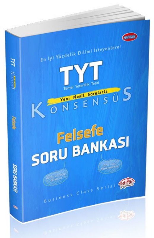TYT Konsensüs Felsefe Soru Bankası Editör yayinevleri TYT Konsensüs Felsefe Soru Bankası Editör yayinevleri