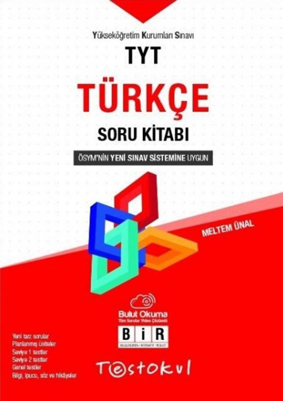 Test Okul Yayınları TYT Türkçe Soru Kitabı Test Okul Yayınları TYT Türkçe Soru Kitabı