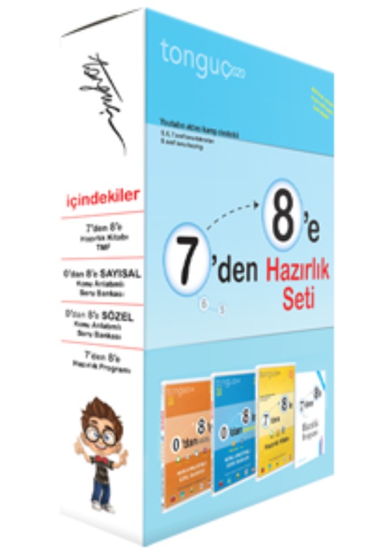 7'den 8'e Hazırlık Seti Tonguç Akademi Yayınları 7'den 8'e Hazırlık Seti Tonguç Akademi Yayınları