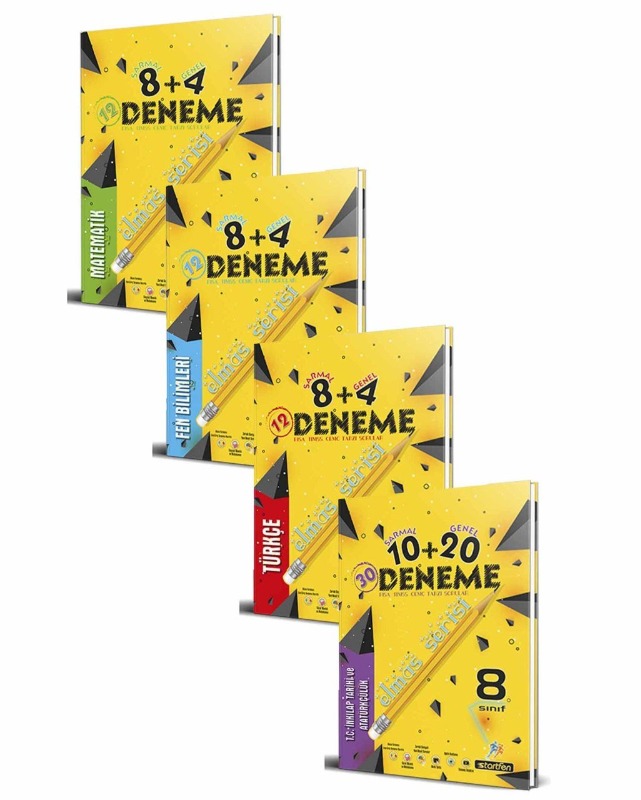 8.Sınıf 4' lü Elmas Serisi Deneme Seti Startfen Yayınları 8.Sınıf 4' lü Elmas Serisi Deneme Seti Startfen Yayınları