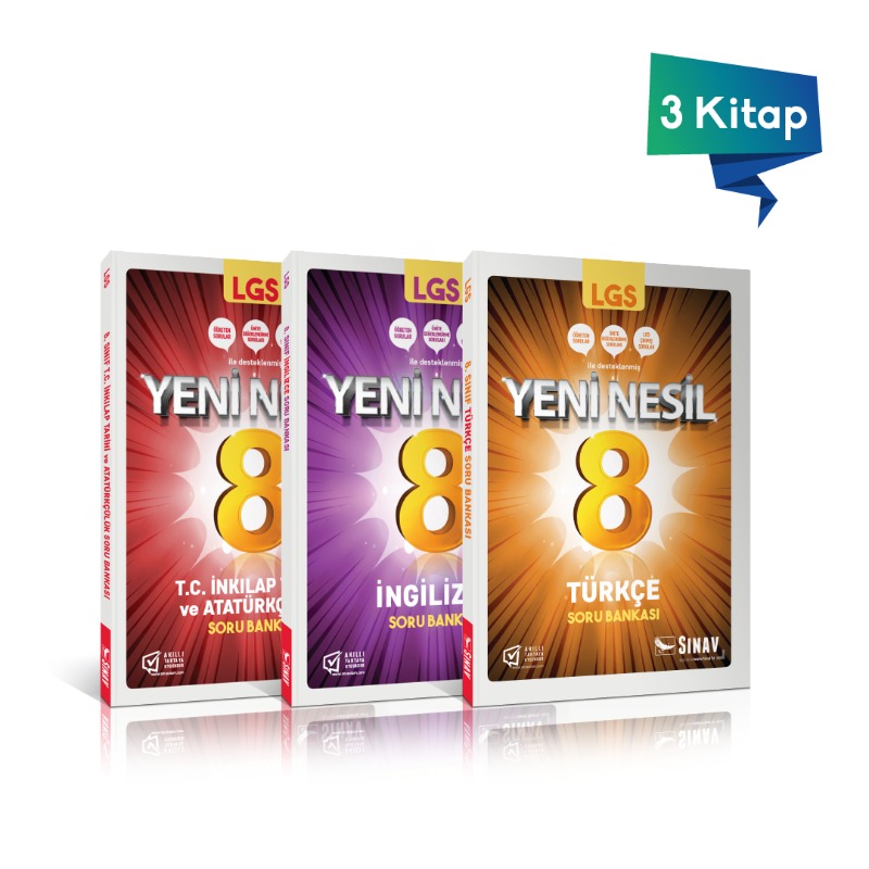 Sınav Yayınları 8. Sınıf LGS Sözel Soru Bankası Kazandıran Set Sınav Yayınları 8. Sınıf LGS Sözel Soru Bankası Kazandıran Set