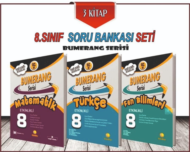 Gunay Yayınları Lgs 8.sınıf Bumerang Turkce Fen Matematik Gunay Yayınları Lgs 8.sınıf Bumerang Turkce Fen Matematik